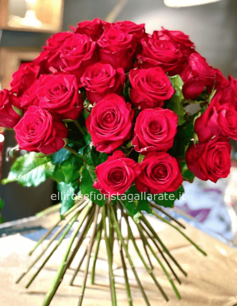 bouquet rose rosse